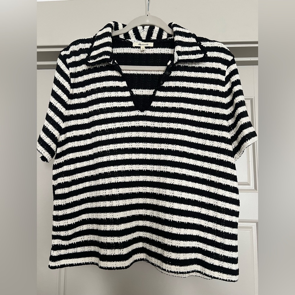Madewell Monochrome Knit Top